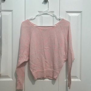Pink sweater!